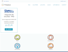 Tablet Screenshot of i-asigurare.ro